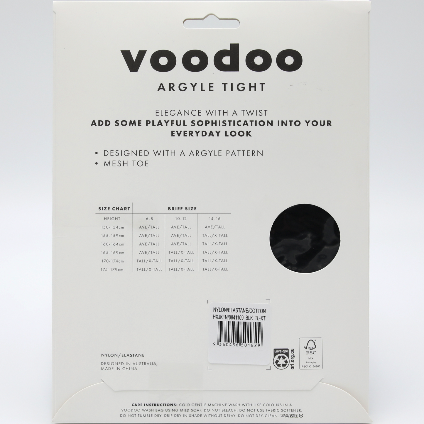 Voodoo Argyle Tight