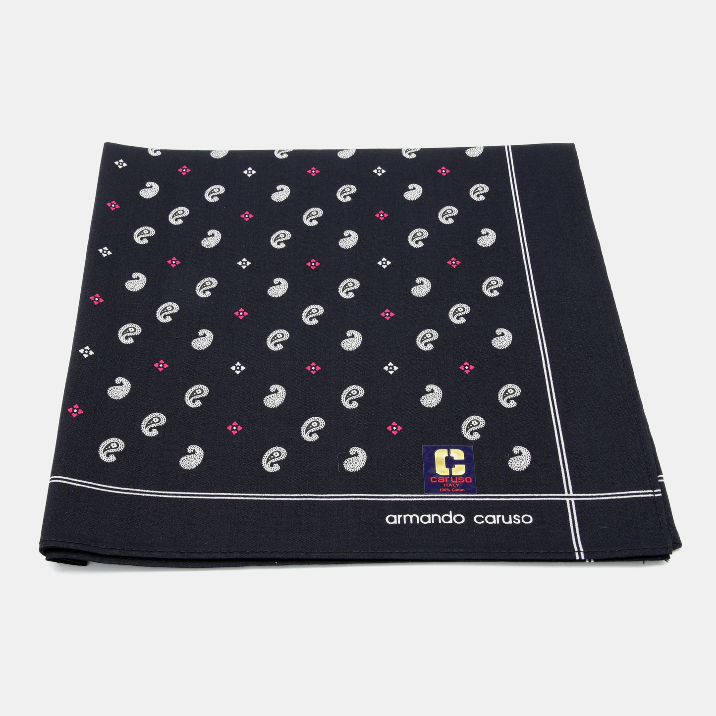 Armando Caruso - Mens Hankies - Reds