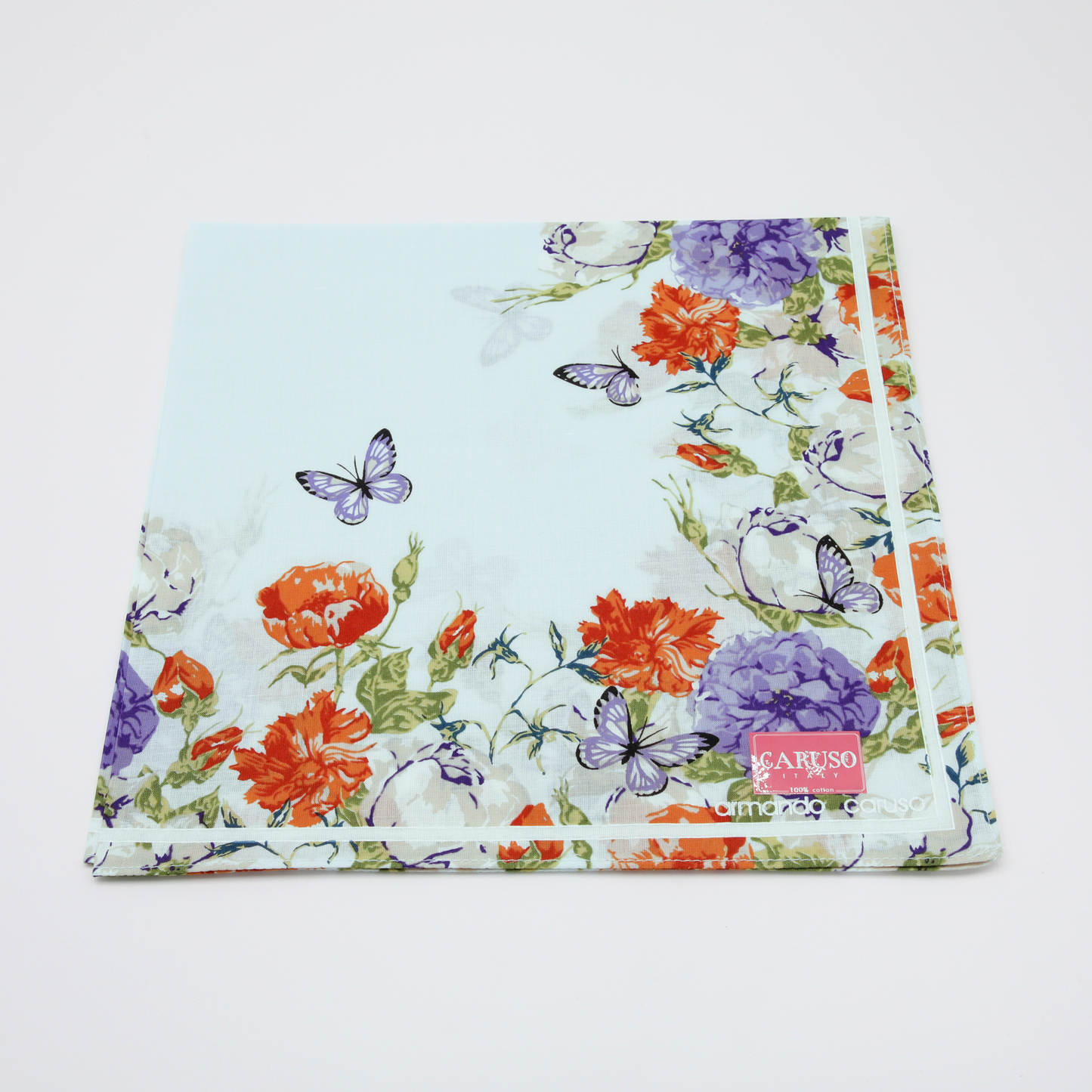 Armando Caruso - Ladies Hankies - Painted Flowers