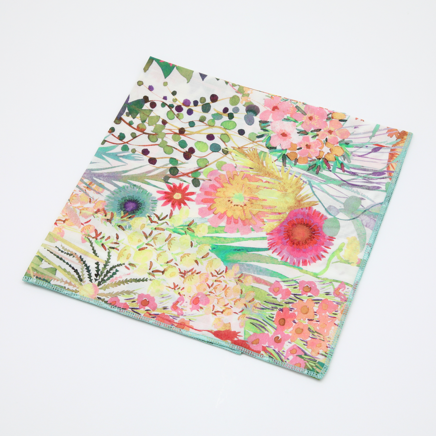 Annas - Liberty - Ladies Hankies - Greens