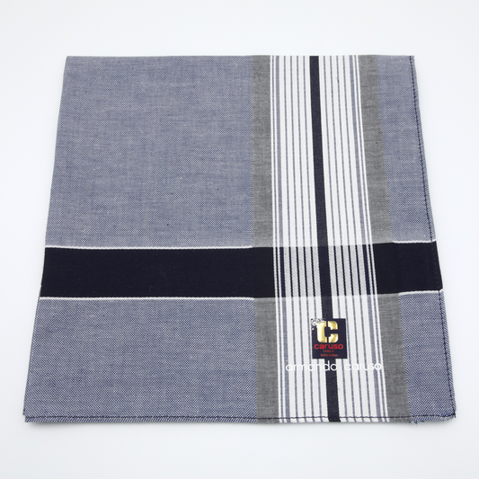 Armando Caruso - Mens Hankies - Dark/Light Denim