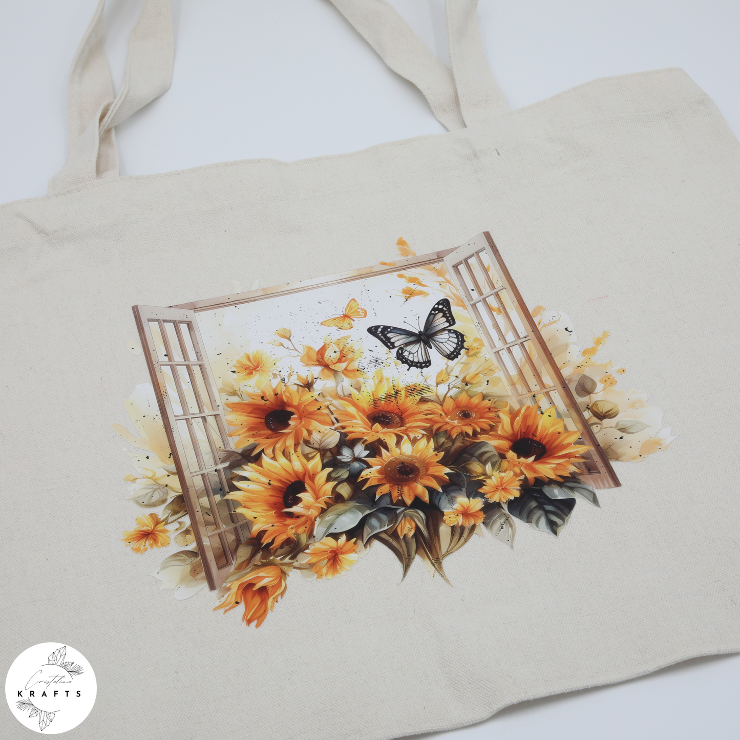 Tote Bag - Sunflowers in Window