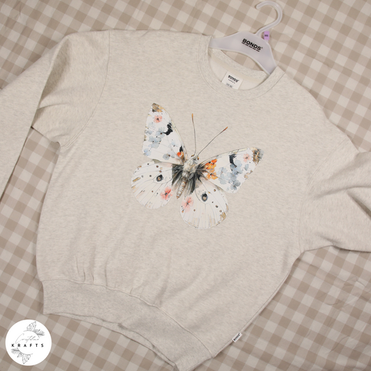 Bonds - Beige Jumper - Watercolour Moth