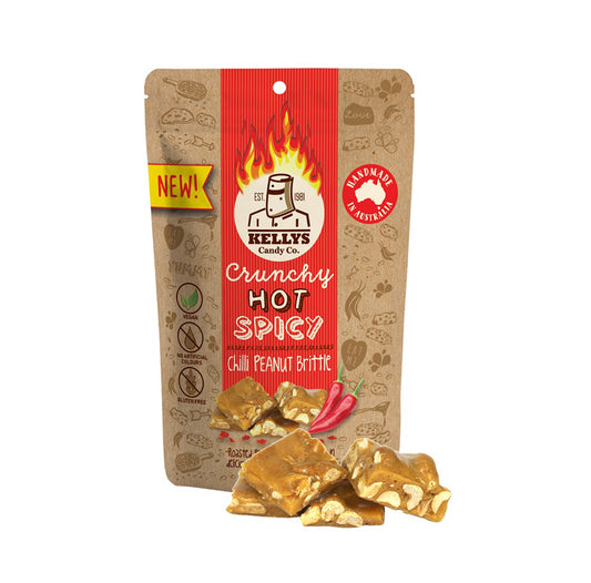Kellys Candy Co - Chilli Peanut Brittle - 180g