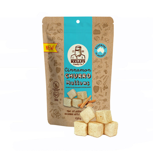 Kellys Candy Co - Cinnamon Churro Mallows - 130g
