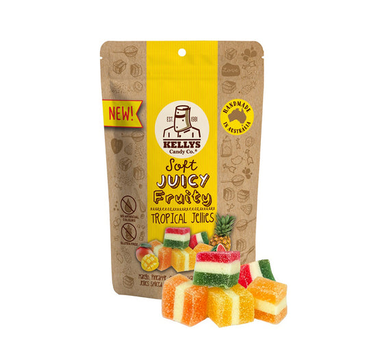 Kellys Candy Co - Tropical Jellies - 220g