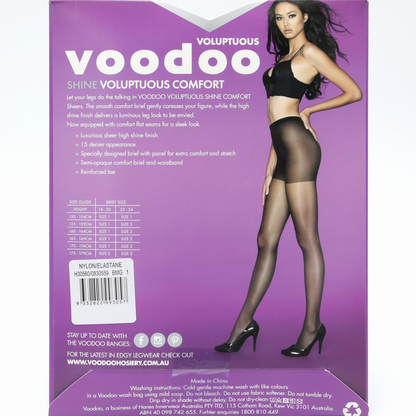 Voodoo Voluptuous Pantyhose - 1pk