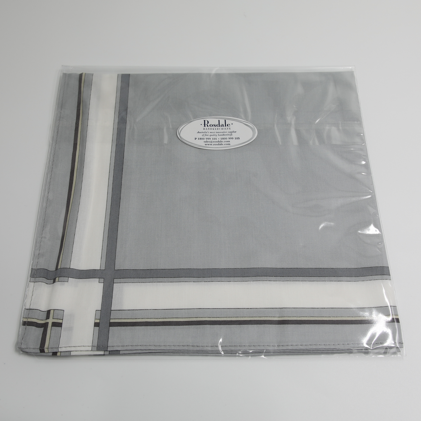 Armando Caruso - Mens Hankies - Greys
