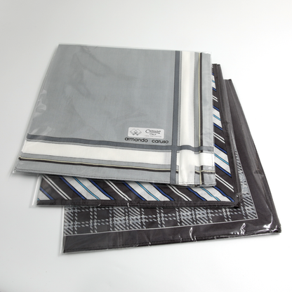 Armando Caruso - Mens Hankies - Greys