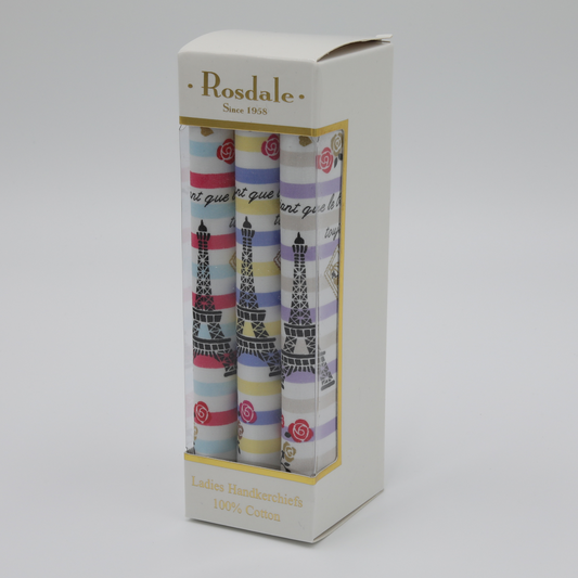 Armando Caruso - Ladies Hankies - Gift Box of 3