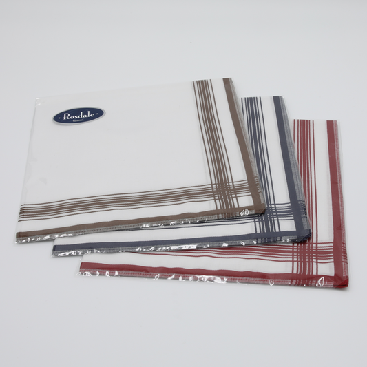 Rosdale - Mens Hankies - European Woven Design 1