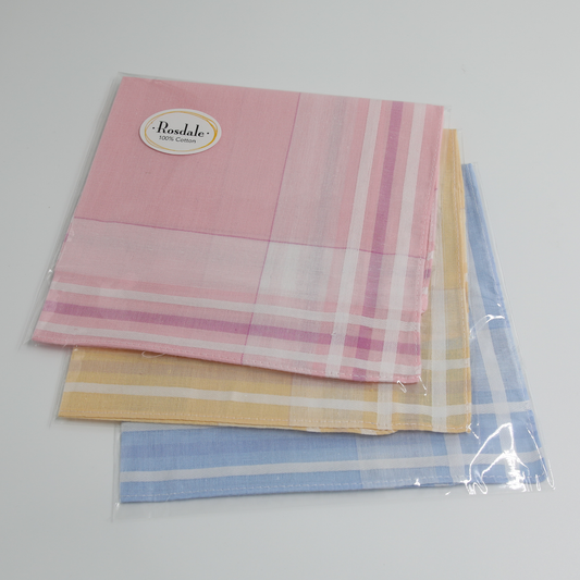 Rosdale - Ladies Hankies - European Woven - Design 1