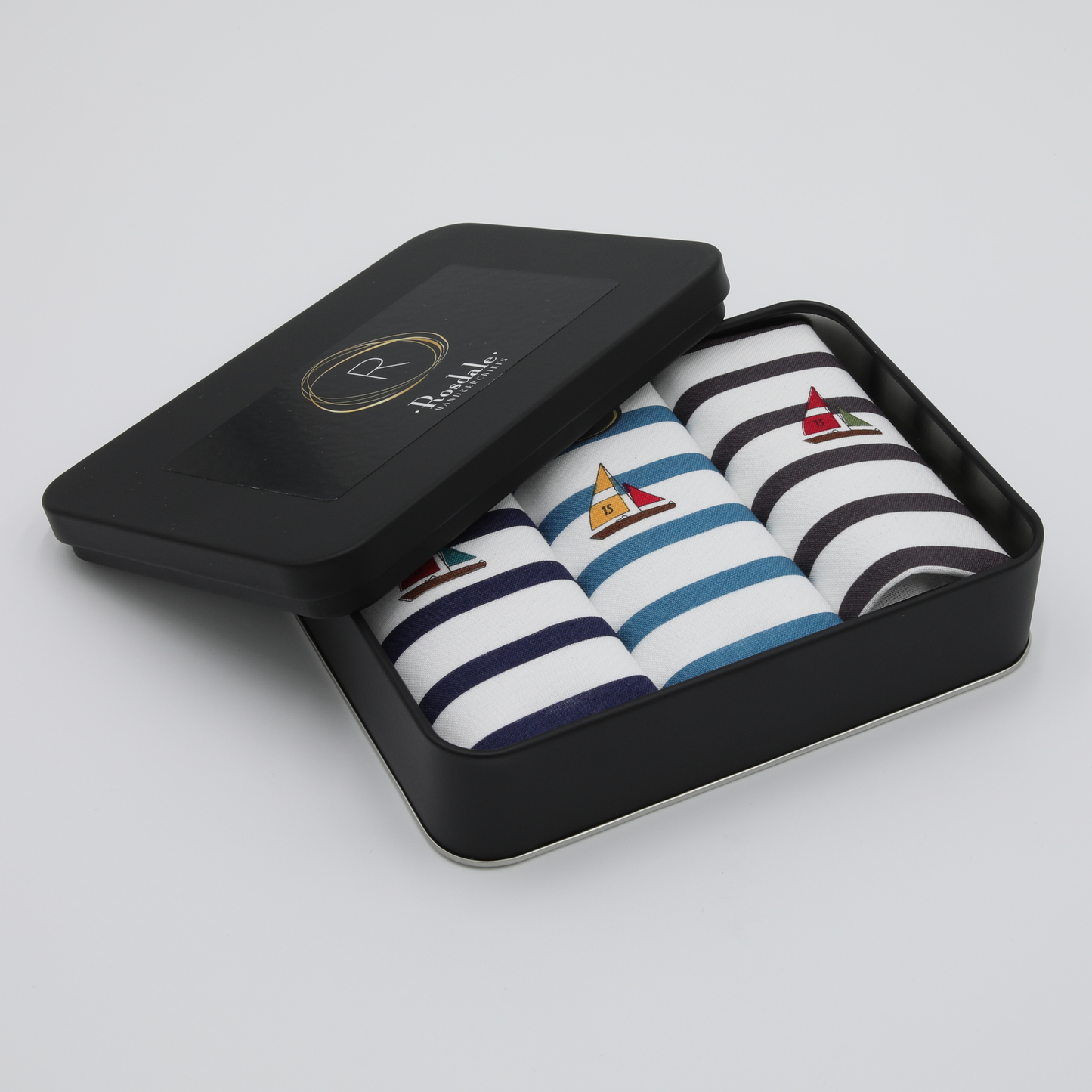 Armando Caruso - Mens Hankies - Tin of 3