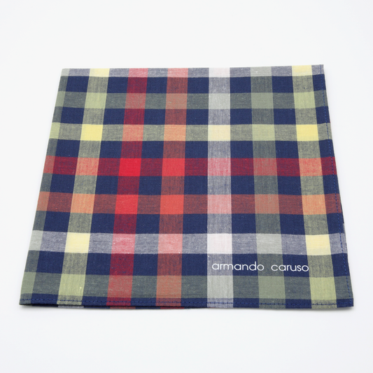 Armando Caruso - Ladies Hankies - Colourful Checks