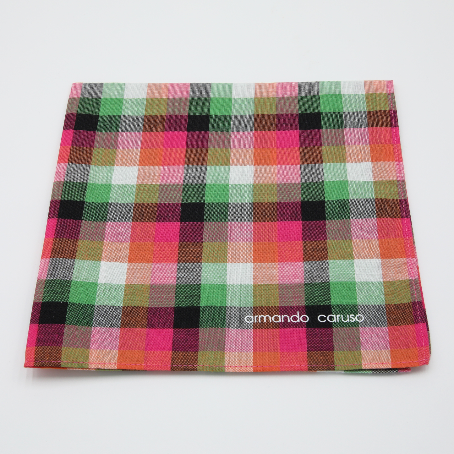 Armando Caruso - Ladies Hankies - Colourful Checks