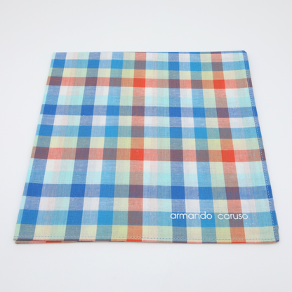 Armando Caruso - Ladies Hankies - Colourful Checks