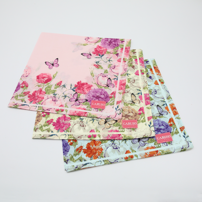 Armando Caruso - Ladies Hankies - Painted Flowers