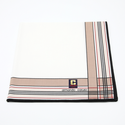 Armando Caruso - Mens Hankies - Black Dot