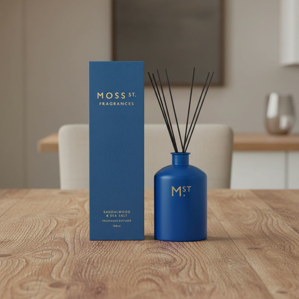 Moss St Diffuser - Sandalwood & Sea Salt - 100mL