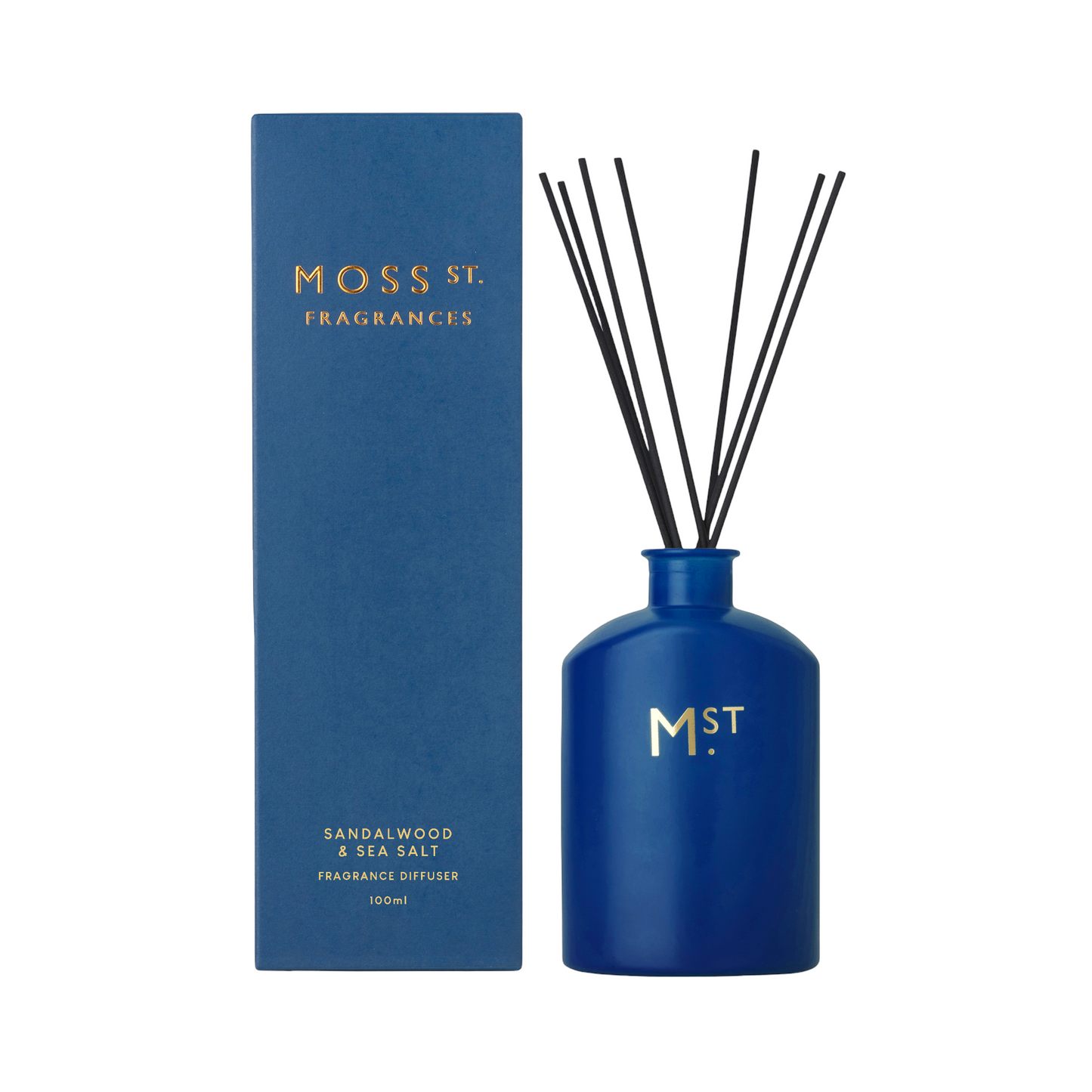 Moss St Diffuser - Sandalwood & Sea Salt - 100mL
