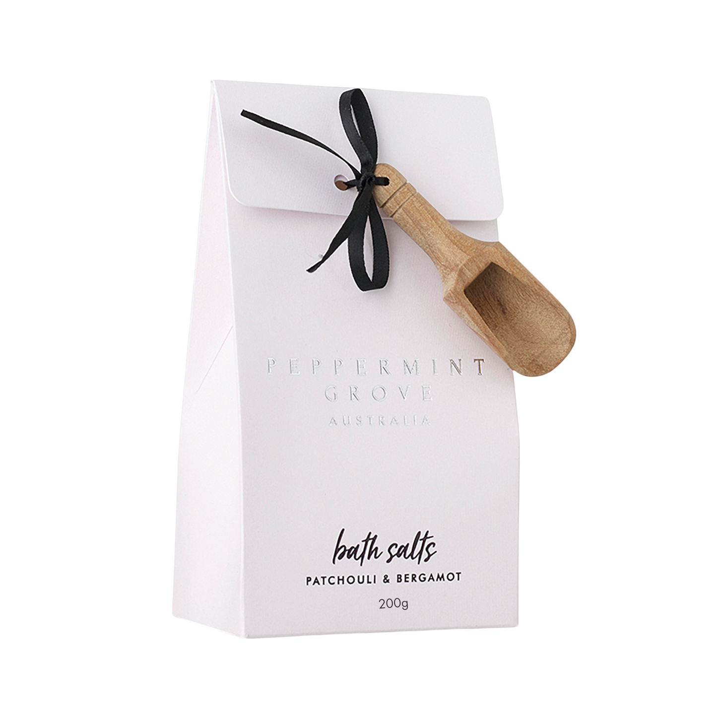 Peppermint Grove Bath Salts - Patchouli & Bergamot - 200g