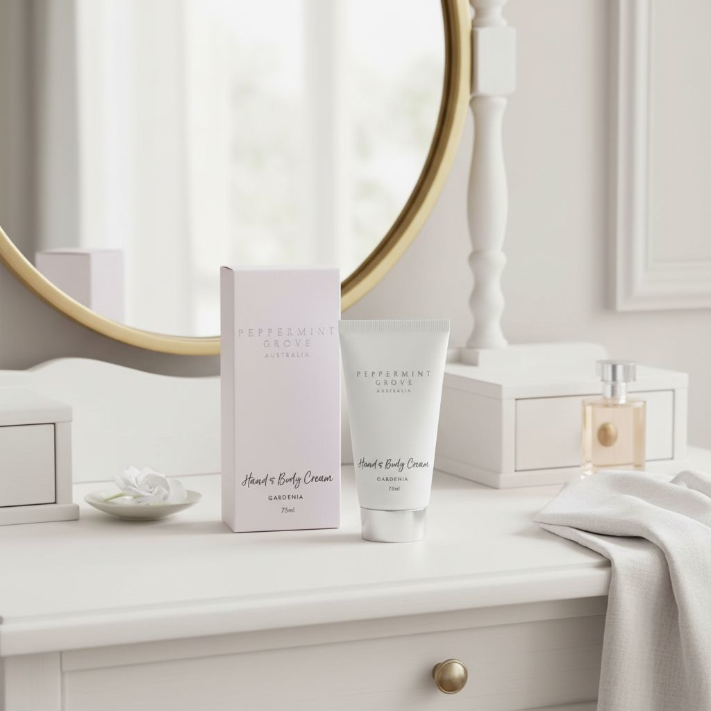 Peppermint Grove Hand Cream Tube - Gardenia - 75mL
