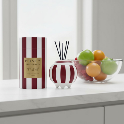 Moss St Ceramic Diffuser - Juicy Apple & Wild Fig - 350mL