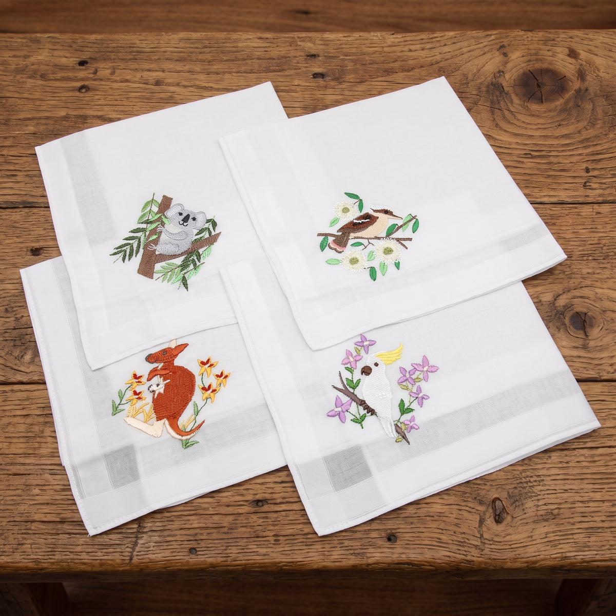 Rosdale - Hankies - Australian Animals