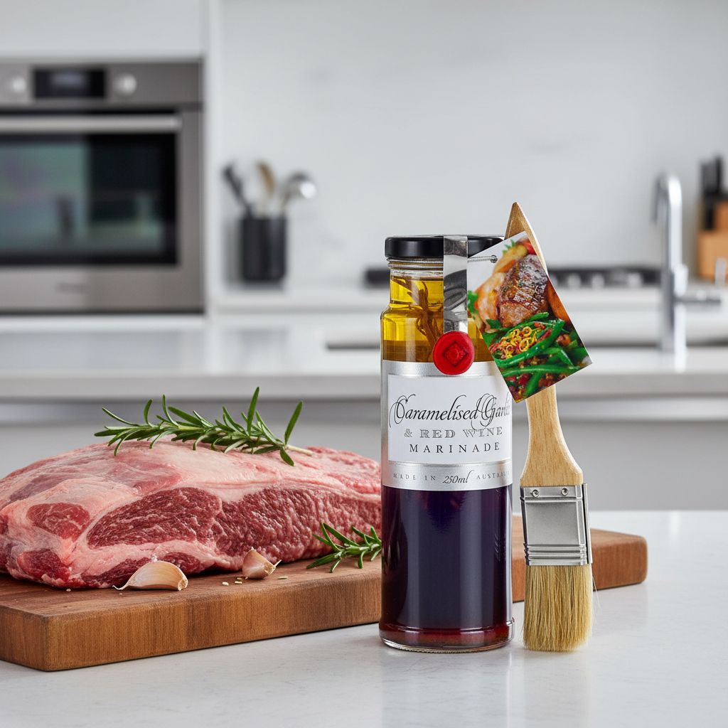 Ogilvie & Co - Caramelised Garlic & Red Wine Marinade - 250mL