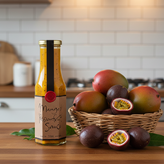 Ogilvie & Co - Mango Passionfruit Sauce - 250mL