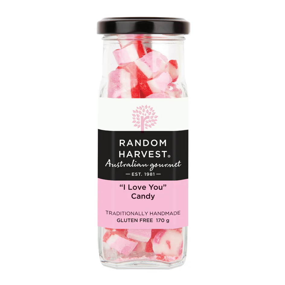 Random Harvest - "I Love You" Candy - 170g