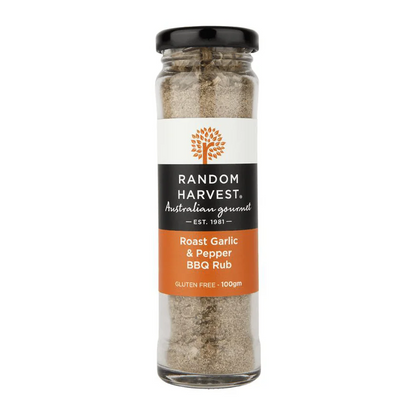 Random Harvest - Roast Garlic & Pepper BBQ Rub - 100g