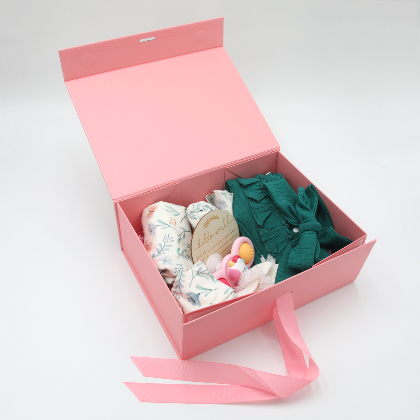 Baby Gift Box - Girls Swaddle Set