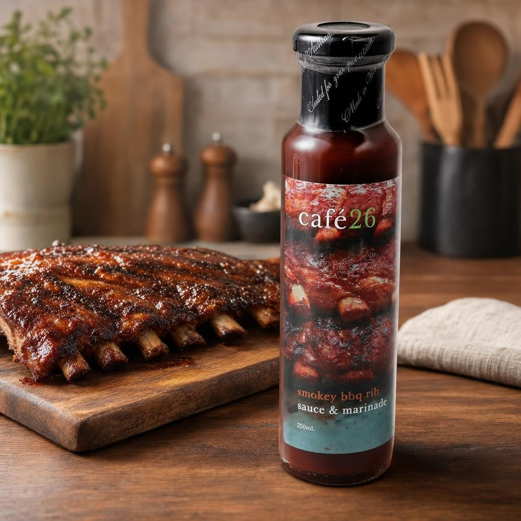 Cafe 26 - Smokey BBQ Sauce & Marinade - 250mL