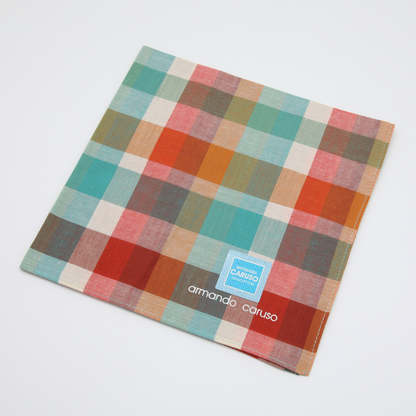 Armando Caruso - Ladies Hankies - Bright Checks