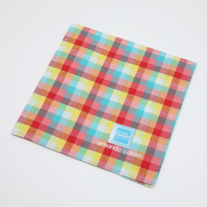 Armando Caruso - Ladies Hankies - Bright Checks