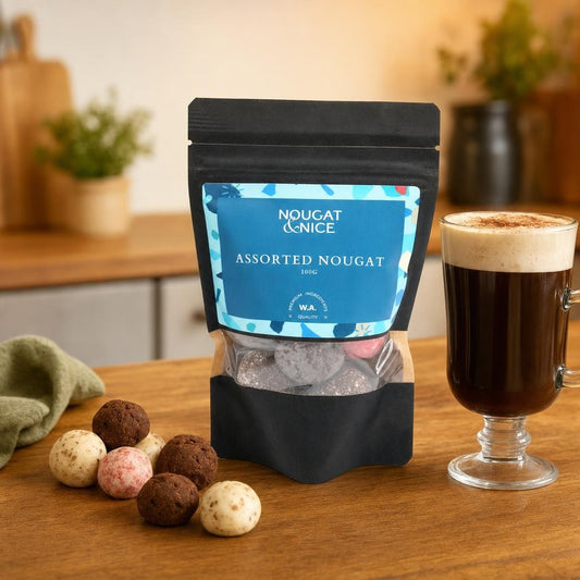 Nougat & Nice - Assorted Nougat Snack Pouch 100g
