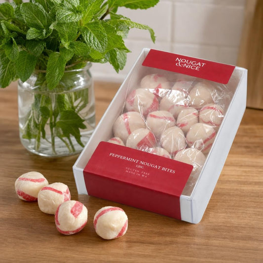 Nougat & Nice - Peppermint Nougat Bites - 120g