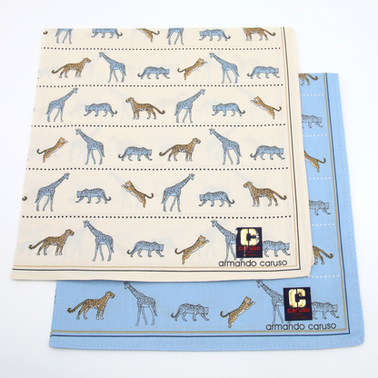 Armando Caruso - Mens Hankies - Safari Animal
