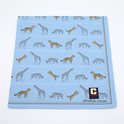 Armando Caruso - Mens Hankies - Safari Animal