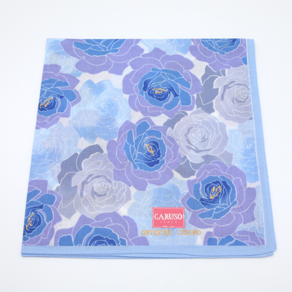 Armando Caruso - Ladies Hankies - Roses Two Tone