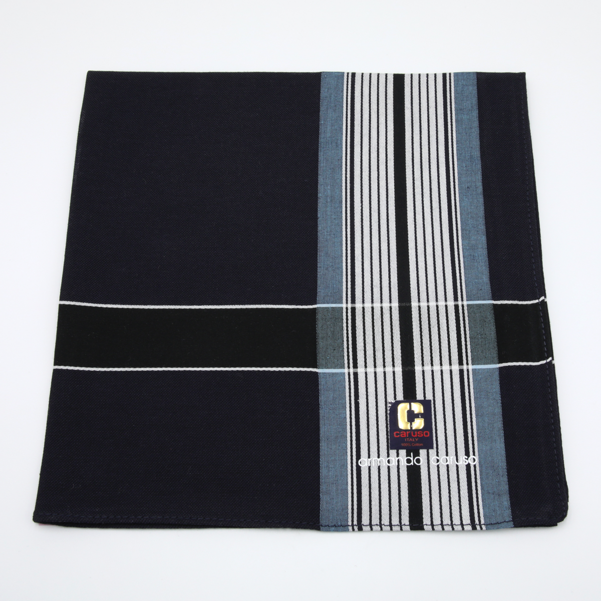 Armando Caruso - Mens Hankies - Dark/Light Denim