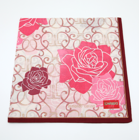 Armando Caruso - Ladies Hankies - Large Roses