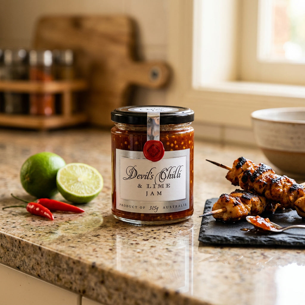 Ogilvie & Co - Devil's Chilli & Lime Jam - 300g