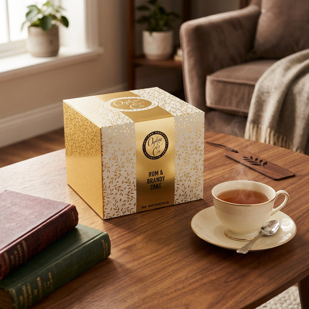 Ogilvie & Co - Celebration Rum & Brandy Cake - 400g