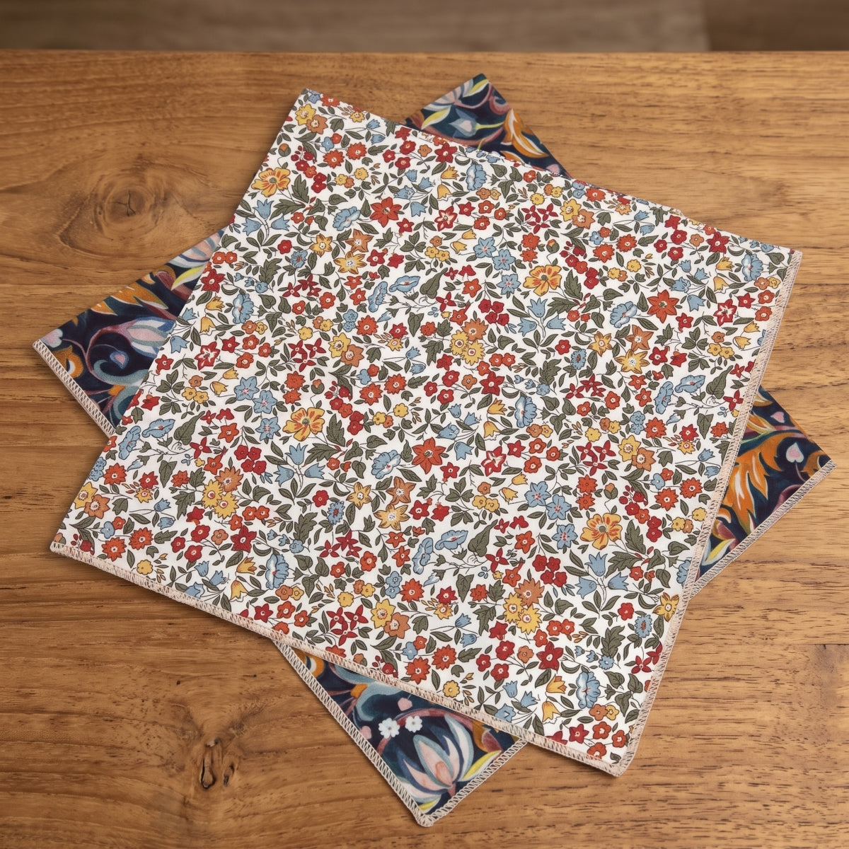 Annas - Liberty - Ladies Hankies - Creams