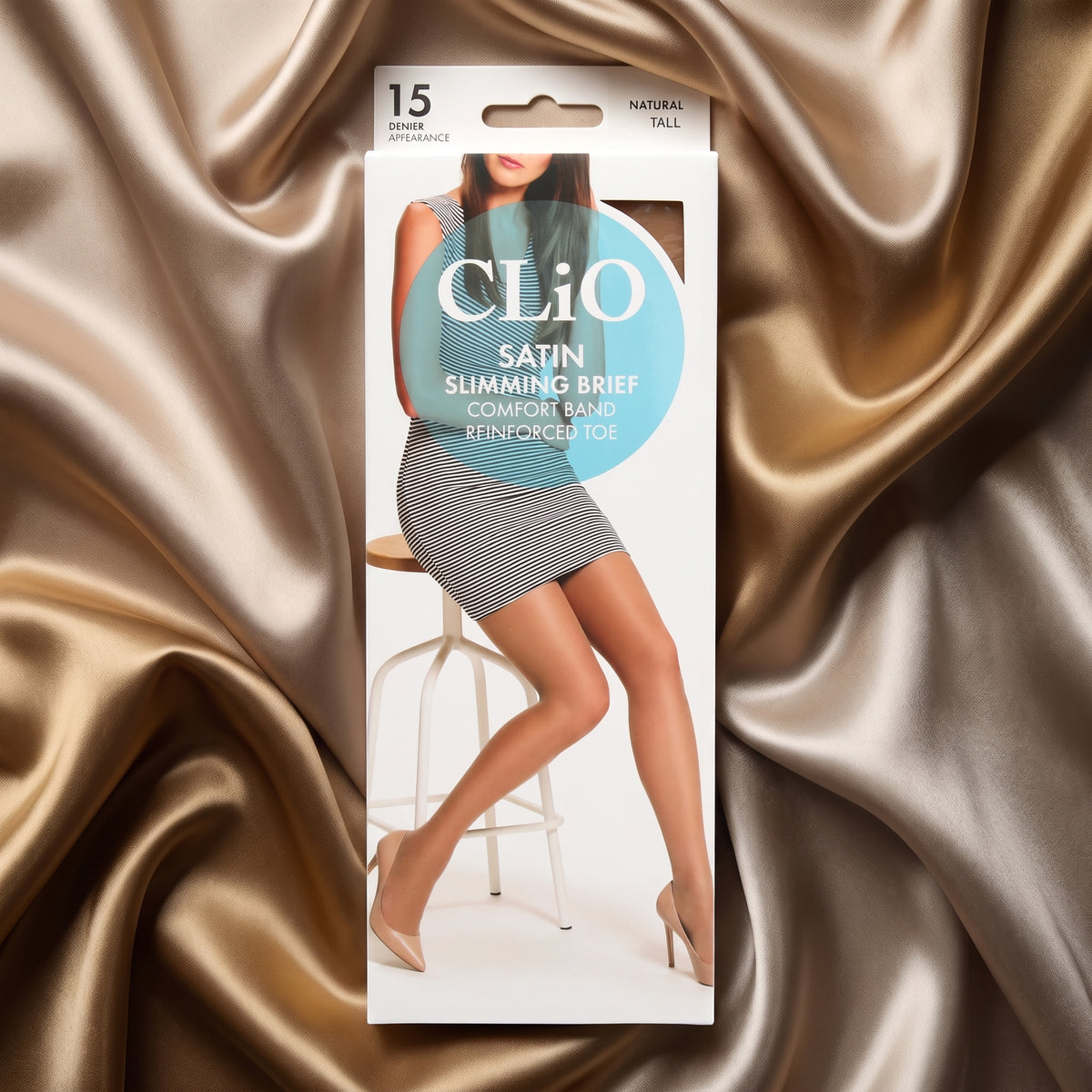 Clio Satin Slimming Pantyhose