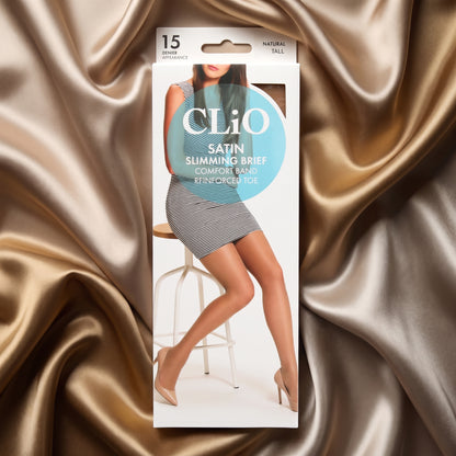 Clio Satin Slimming Pantyhose