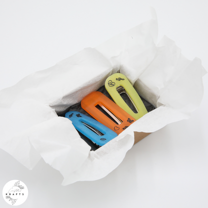 Hair Clip Trio - Summer Fun - Love of Music