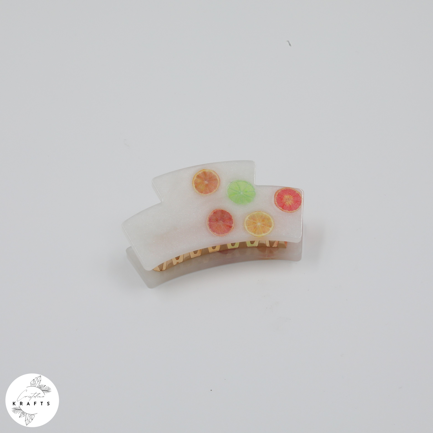 Hair Claw - Summer Citrus Spread